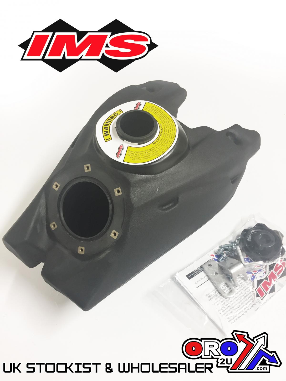 IMS Fuel Tank 3.8 gal Black Screw Cap, Yamaha YFZ450X 2010-2011, 127317-BK1