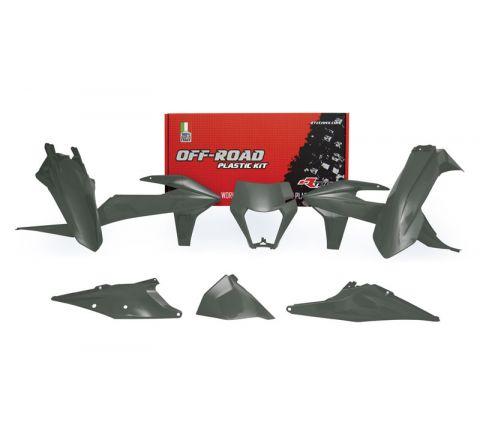 KTM EXC-F / EXC Plastic Kit / Body Set – Grey – 2020–2023