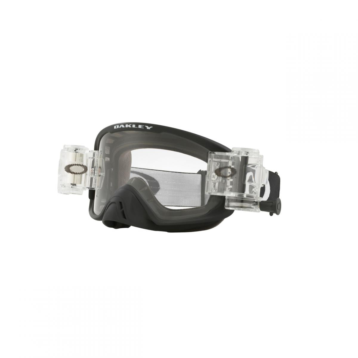 OAKLEY O FRAME 2.0 PRO MX MATTE BLACK, OA OO7115-03, CLEAR LENS INC ROLL OFFS