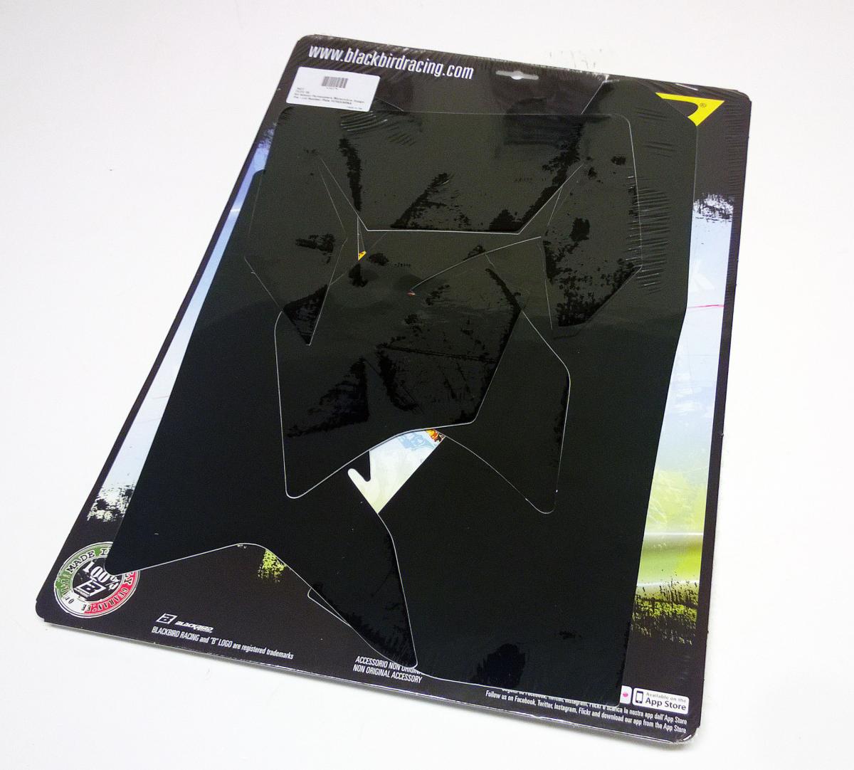 HUSQ TE/FE 2020-23 PRE CUT, BLACKBIRD 3627/20 BLACK, NUMBER BOARD BACKGROUNDS
