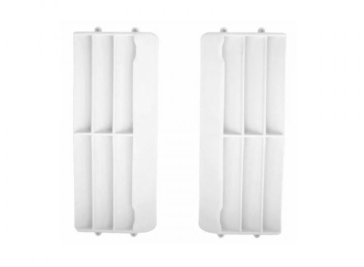 REPLACEMENT INNER LOUVERS 2019-20 KTM SX/SX-F, WHITE, RTECH R-REPGRKTMBN9