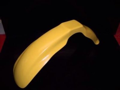 1984-1988 Suzuki RM 125 250 Front Fender Yellow