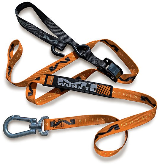 Matrix Concepts M1.0 Worx Tie Down Set Orange