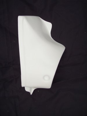 1986-1990 Yamaha YZ 490; 92/93 WR 500 Air Shroud Scoop