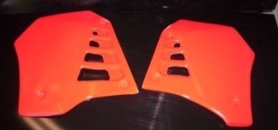 1986/1987 Yamaha YZ 250 Radiator Shrouds