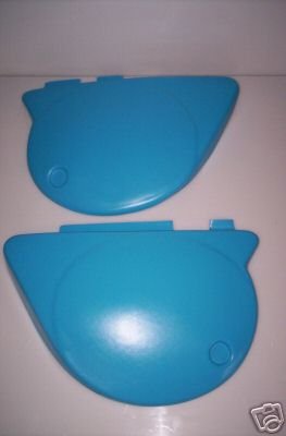 1976 Yamaha IT 400 Side Panels Blue