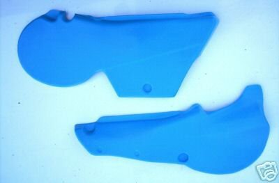 1980 Yamaha IT 250 425 Side Panels Blue