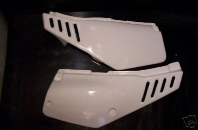 1986/1987 Yamaha TT 350 Side Panels White