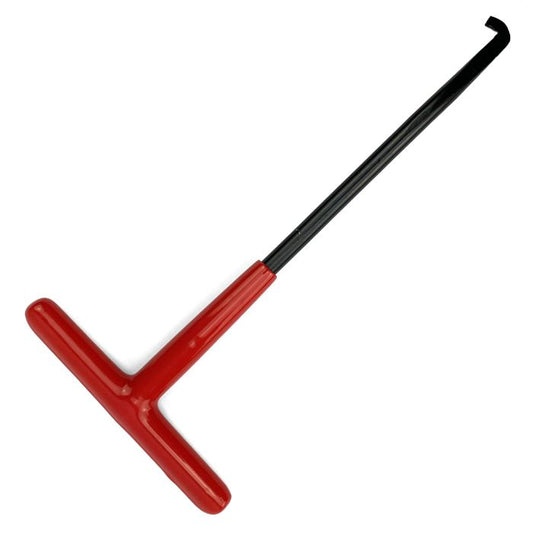 SPRING PULL SOFT GRIP T-HANDLE 160mm, EXHAUST SPRING HOOK PULLER