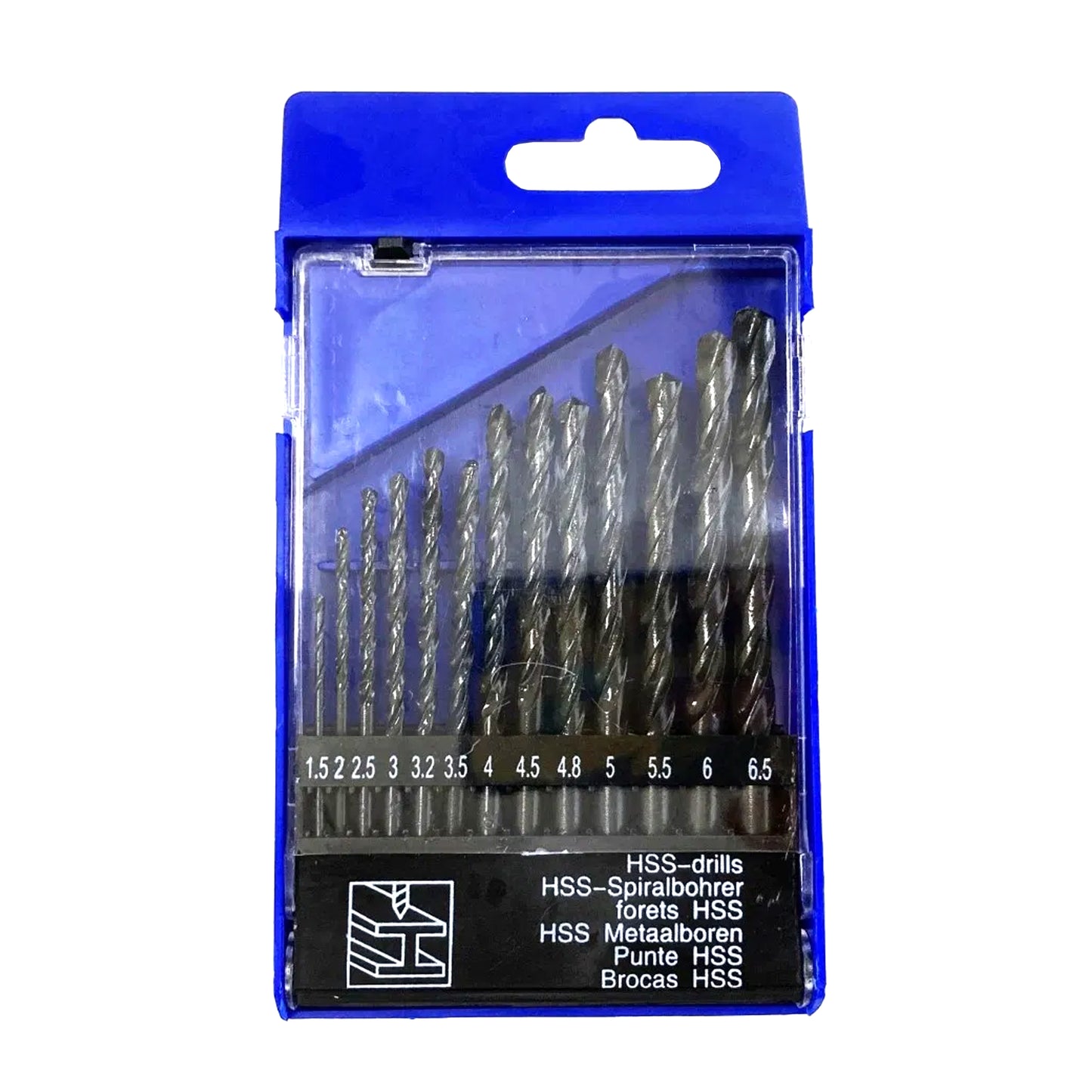 13Pc HSS DRILL BIT SET, 1.5mm > 6.5mm /, KDPDR082