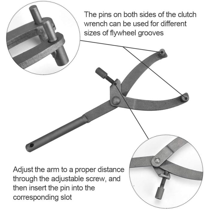 ROTOR AND SPROCKET CLUTCH HOLDING TOOL