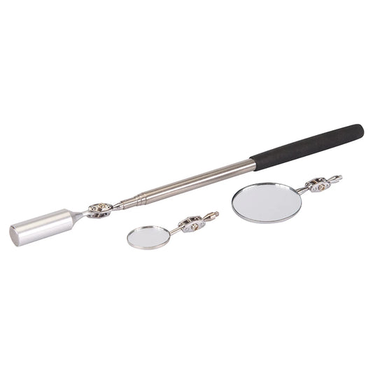 TELESCOPIC INSPECTION MIRROR / MAGNET, 3-1 PICKUP INSPECTION KIT