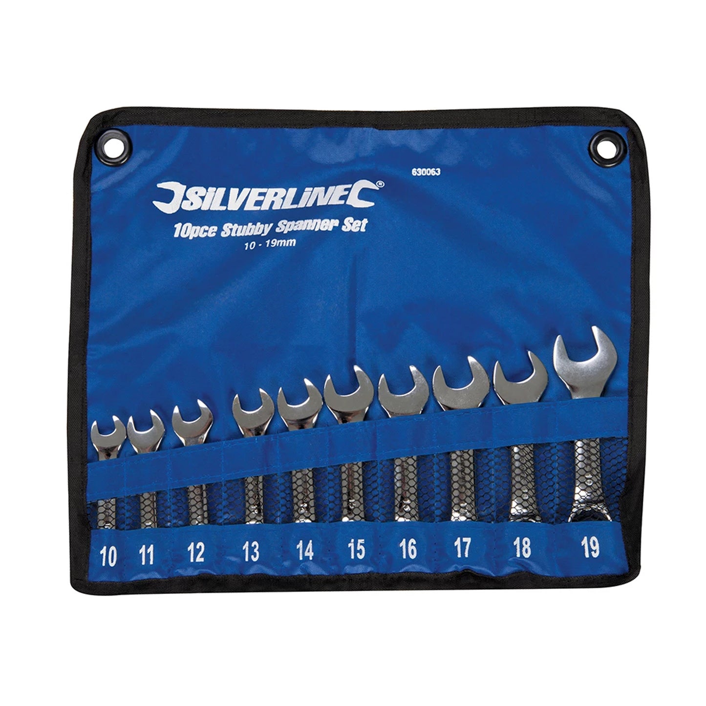 SPANNER STUBBY SET 10pce