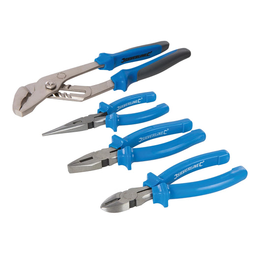 PLIERS GRIP CUTTER EXPERT SET4 SILVERLINE 633832