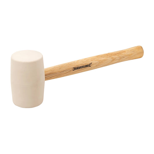 WHITE RUBBER MALLET / HAMMER 16oz.