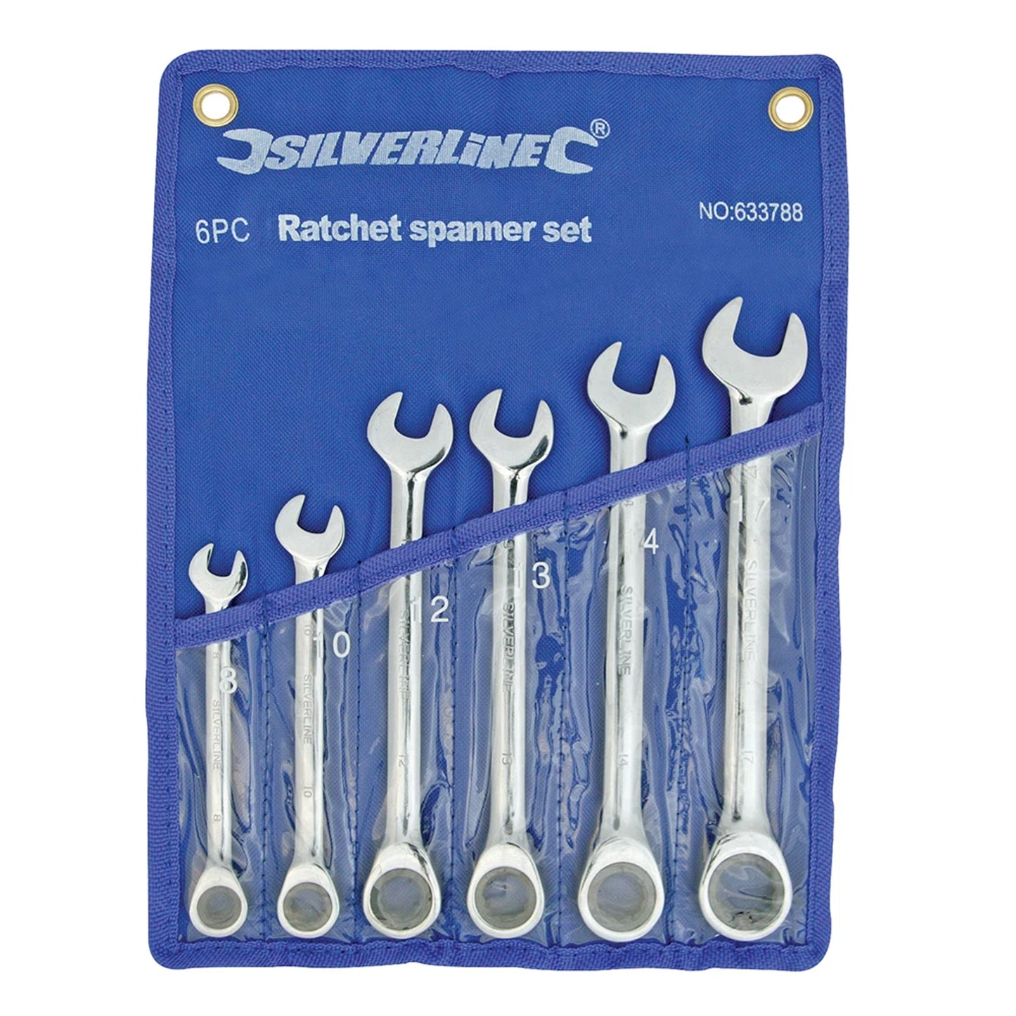 RATCHET SPANNER SET/6