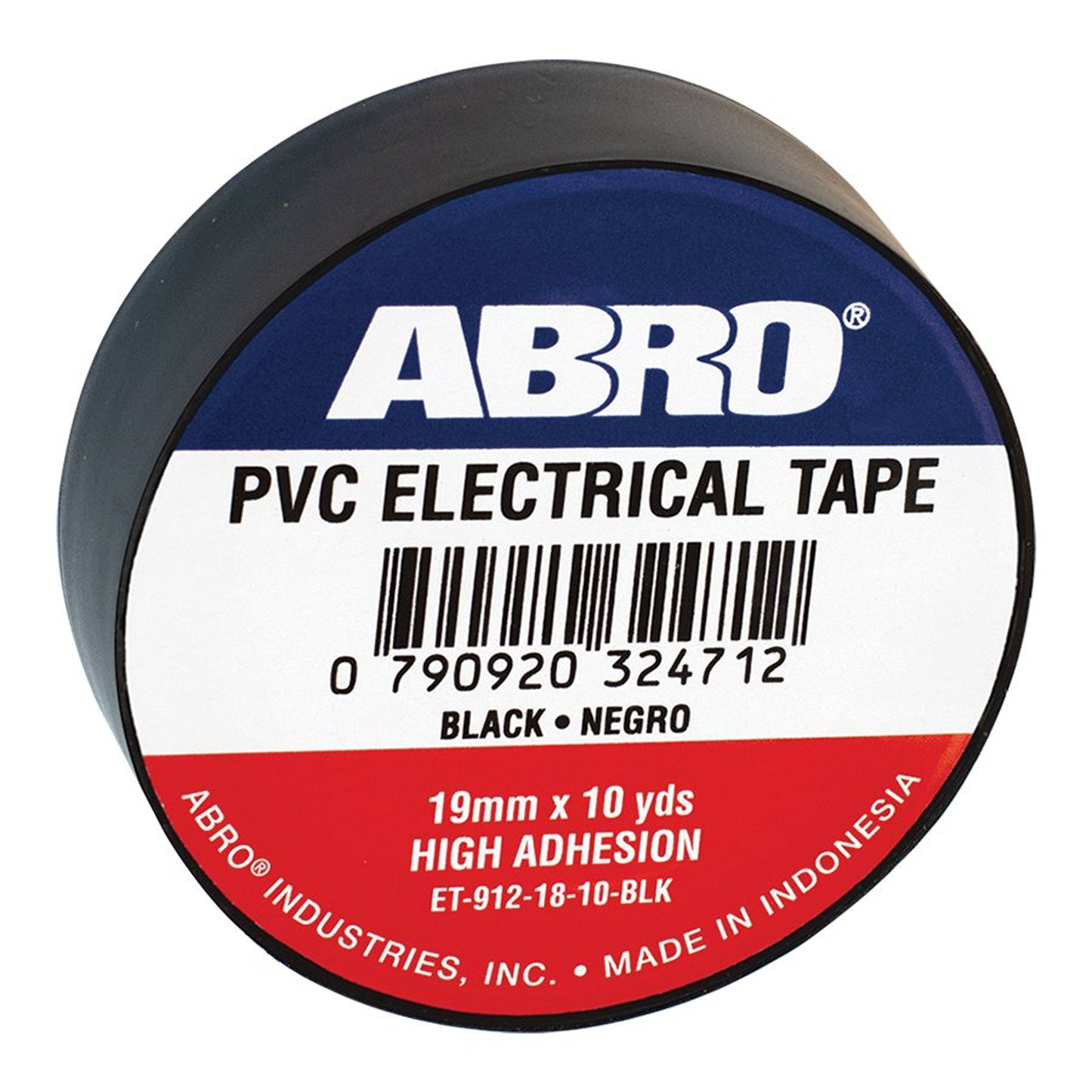 Black PVC Electrical Insulation Tape 19mm x 20m