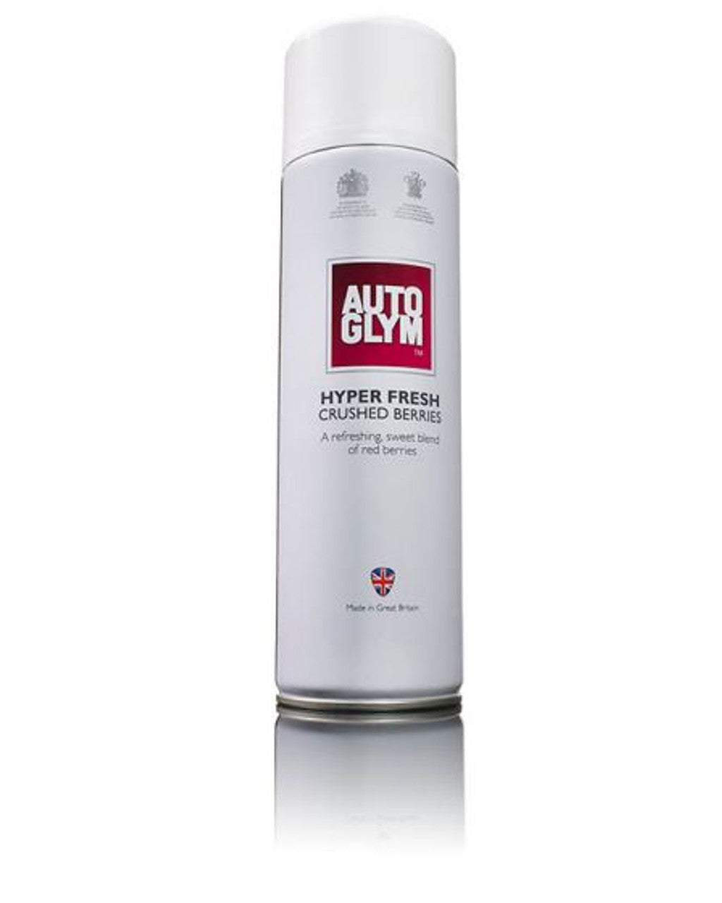 HYPERFRESH CRUSH BERRIES AIR-FRESHENER AEROSOL 450ML AUTOGLYM 77CB012B