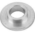 Flanged Bushing Washer for Mounting Motorcycle Plastic 20mm OD x 3mm deep x 6mm ID
