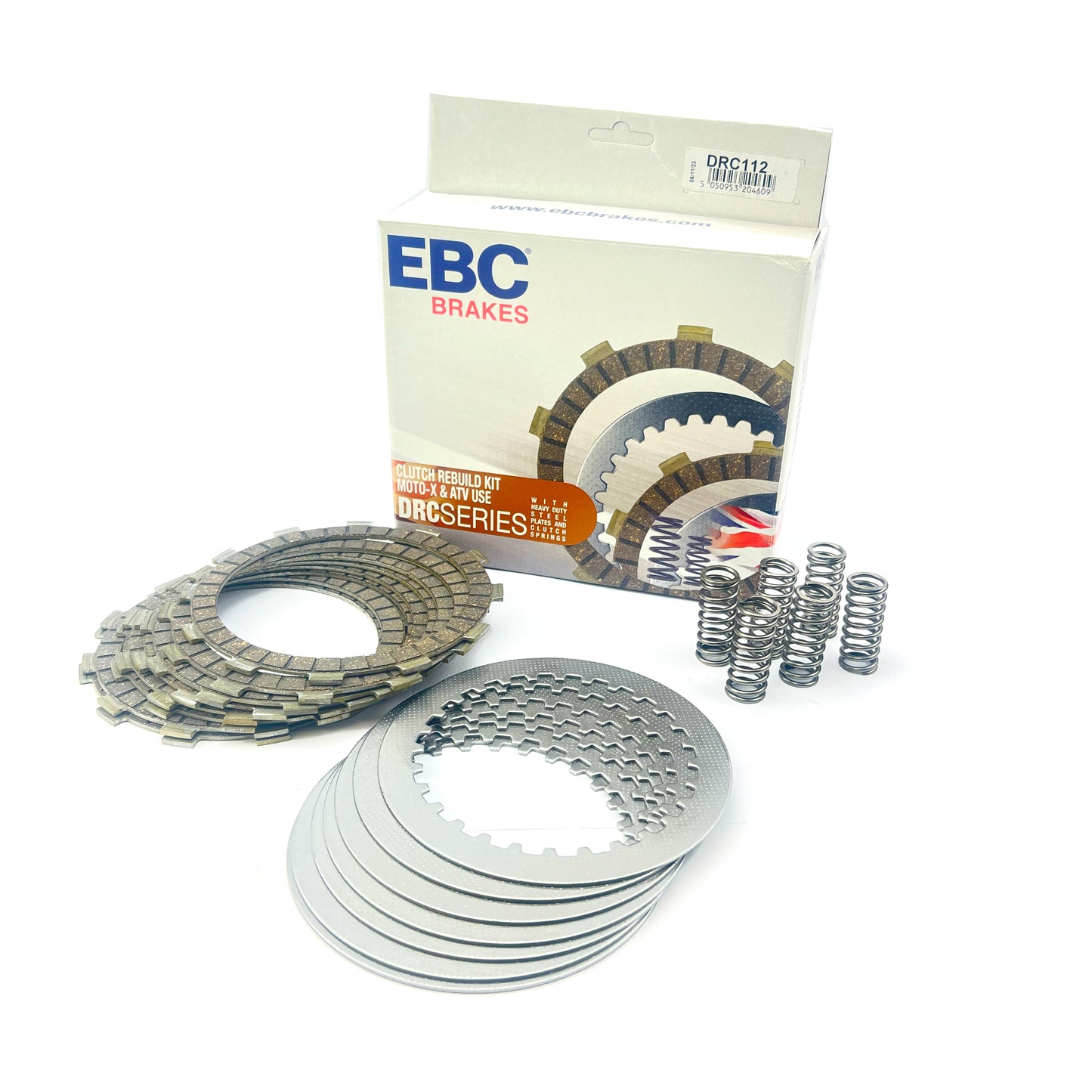 CLUTCH PLATE KIT DRC112 EBC, 02-03, 06-08 CRF450 HONDA