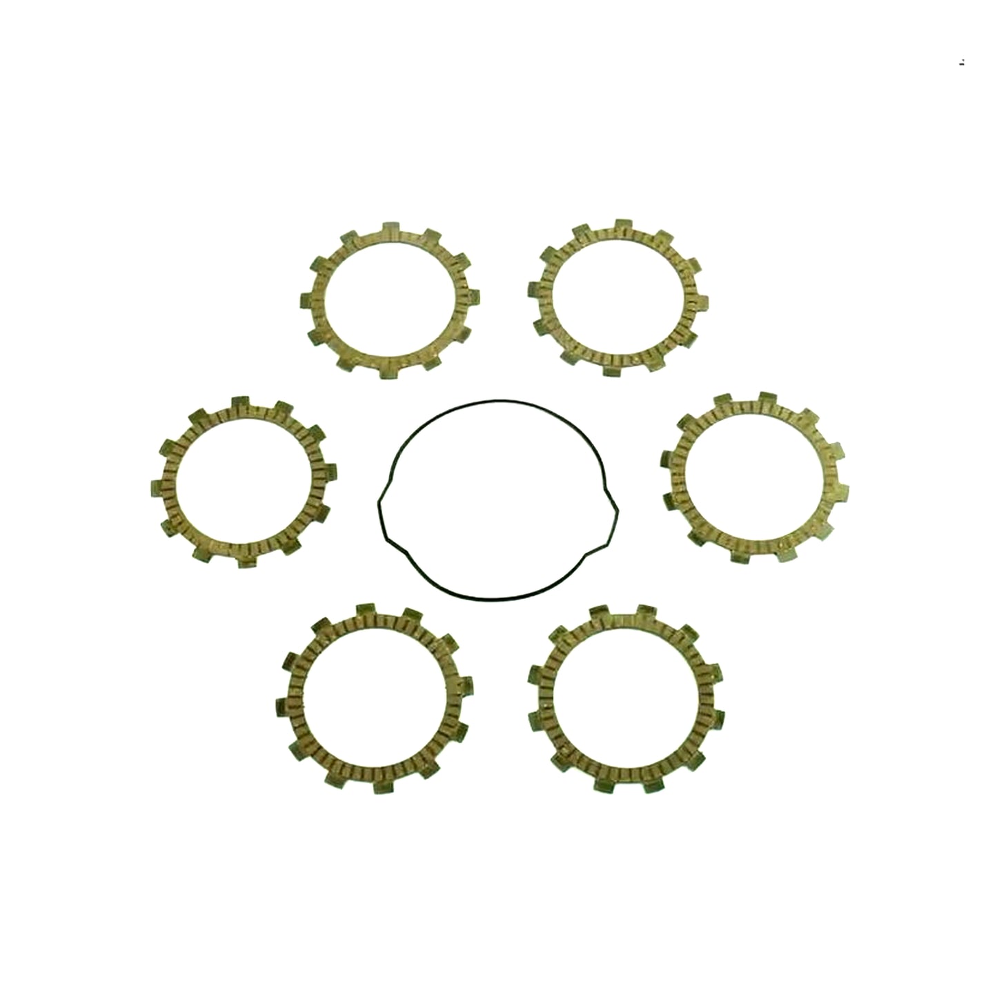 CLUTCH FRICTION PLATE SET SX65 09-22, ATHENA P40230019, WITH GASKET