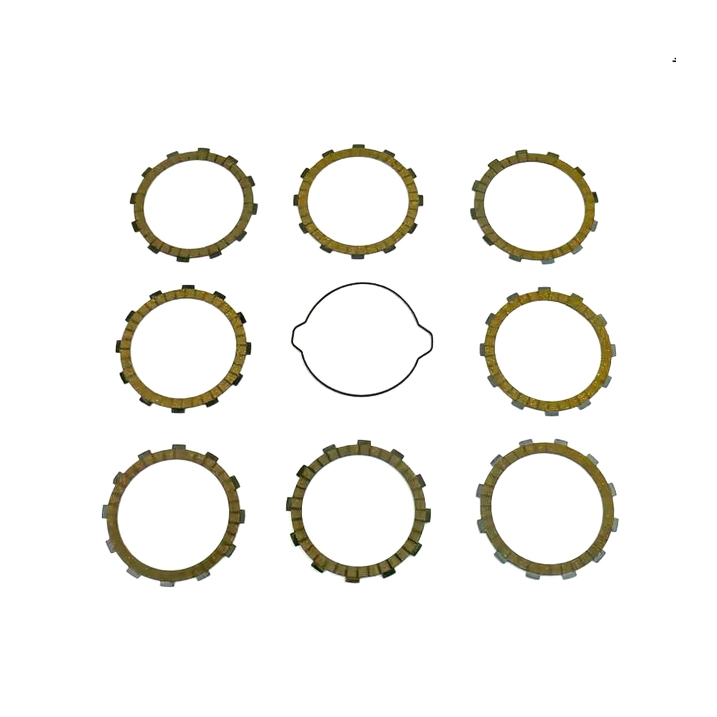 CLUTCH FRICTION PLATE SET KTM SX250 17-22, ATHENA P40230026, WITH GASKET