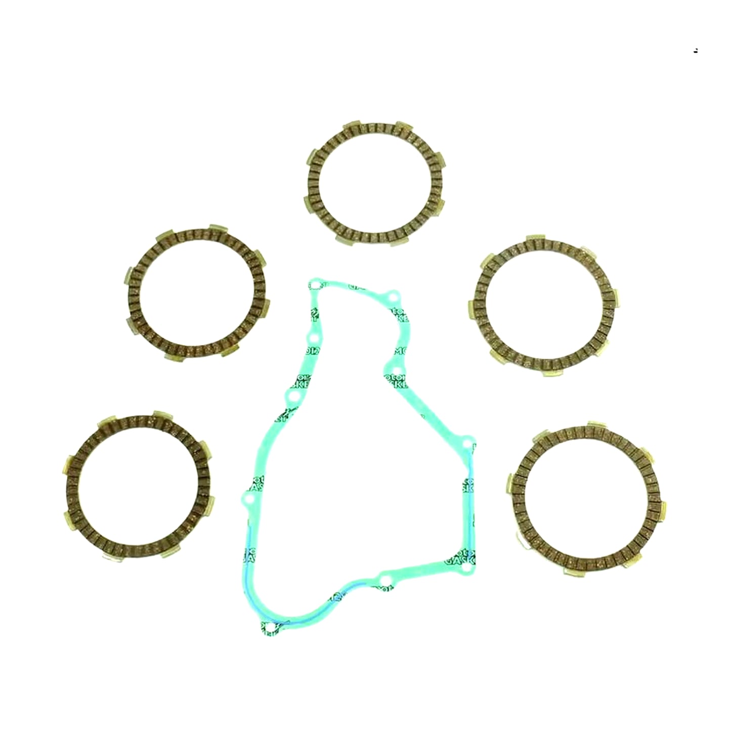 CLUTCH FRICTION PLATE SET HONDA CR85 03-07, ATHENA P40230052, WITH GASKET