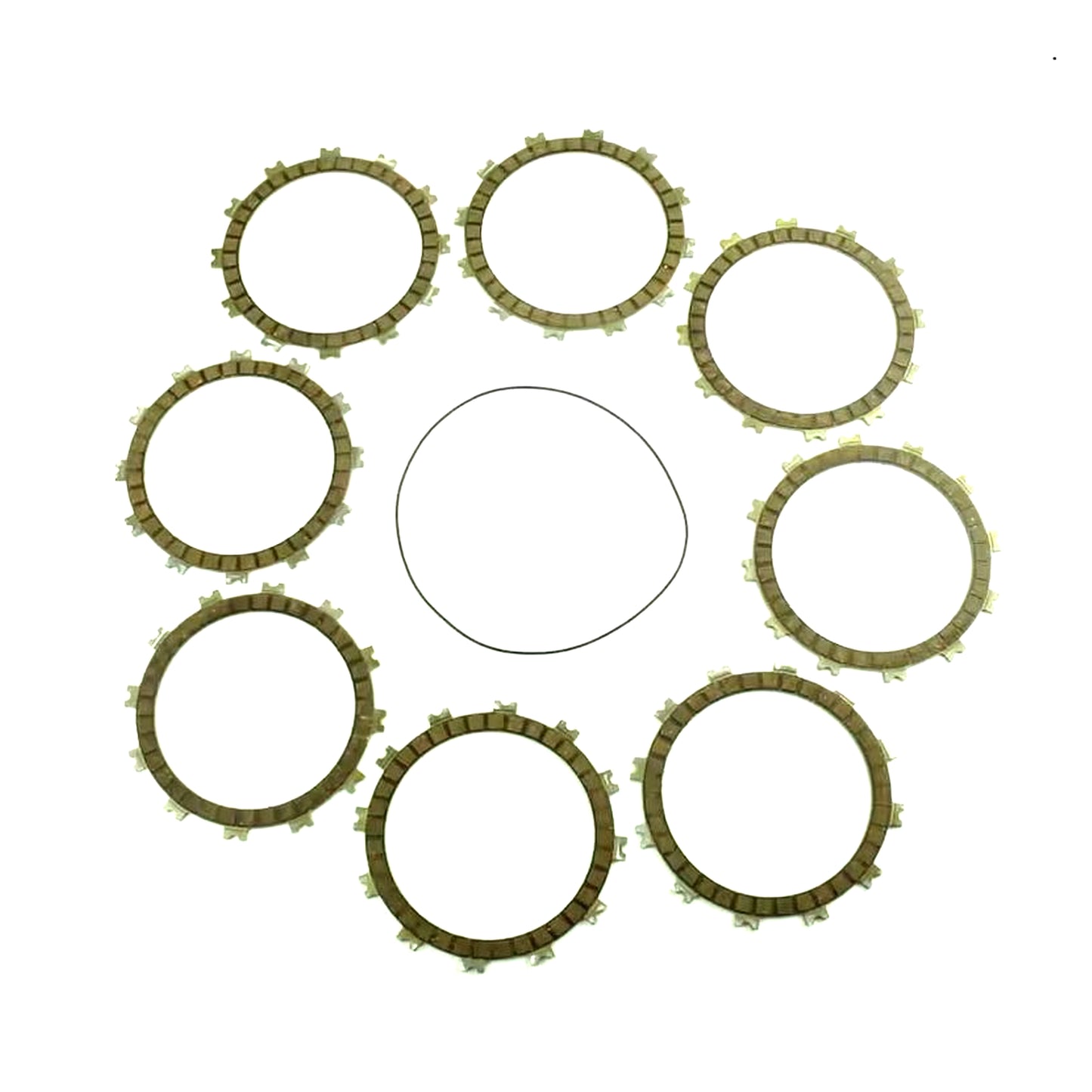 CLUTCH FRICTION PLATE SET SUZUKI RM250 06-08, ATHENA P40230085, WITH GASKET
