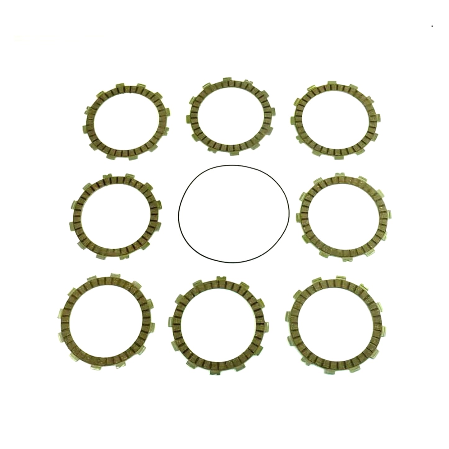 CLUTCH FRICTION PLATE SET HONDA CRF250R 04-07, ATHENA P40230093, WITH GASKET