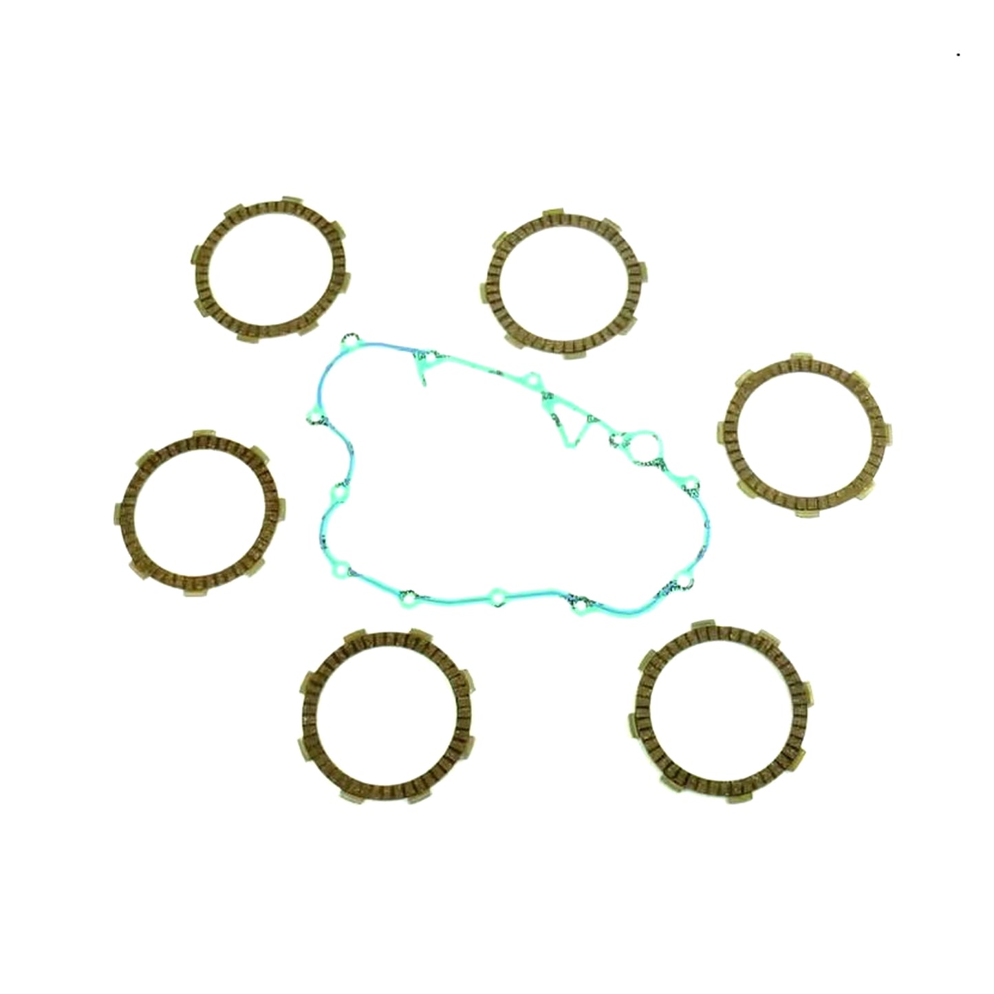 CLUTCH FRICTION PLATE SET HONDA CRF150R 07-22, ATHENA P40230094, WITH GASKET