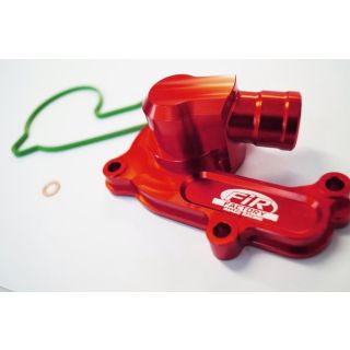 WATER PUMP COVER 16-19 SX-F 250 KTM, FIR ASWPC-02, BILLET ALLOY RED, 79235052000 OEM FITMENT