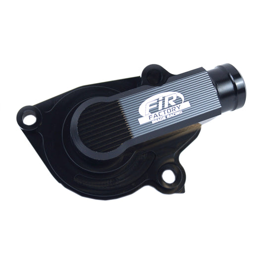 WATER PUMP COVER 2023 KTM 2T, FIR ASWPC-29, BILLET ALLOY BLACK, STANDARD WATER PUMP COVER