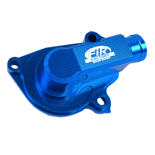 WATER PUMP COVER 2023 KTM 2T, FIR ASWPC-29, BILLET ALLOY BLUE, STANDARD WATER PUMP COVER