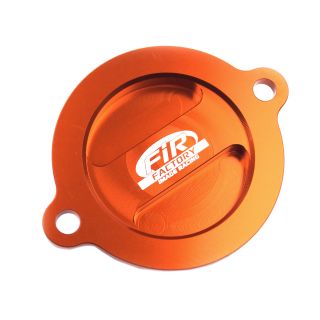 OIL FILTER COVER KTM LH COVER, FIR ASOC-26, ORANGE, 75038041200