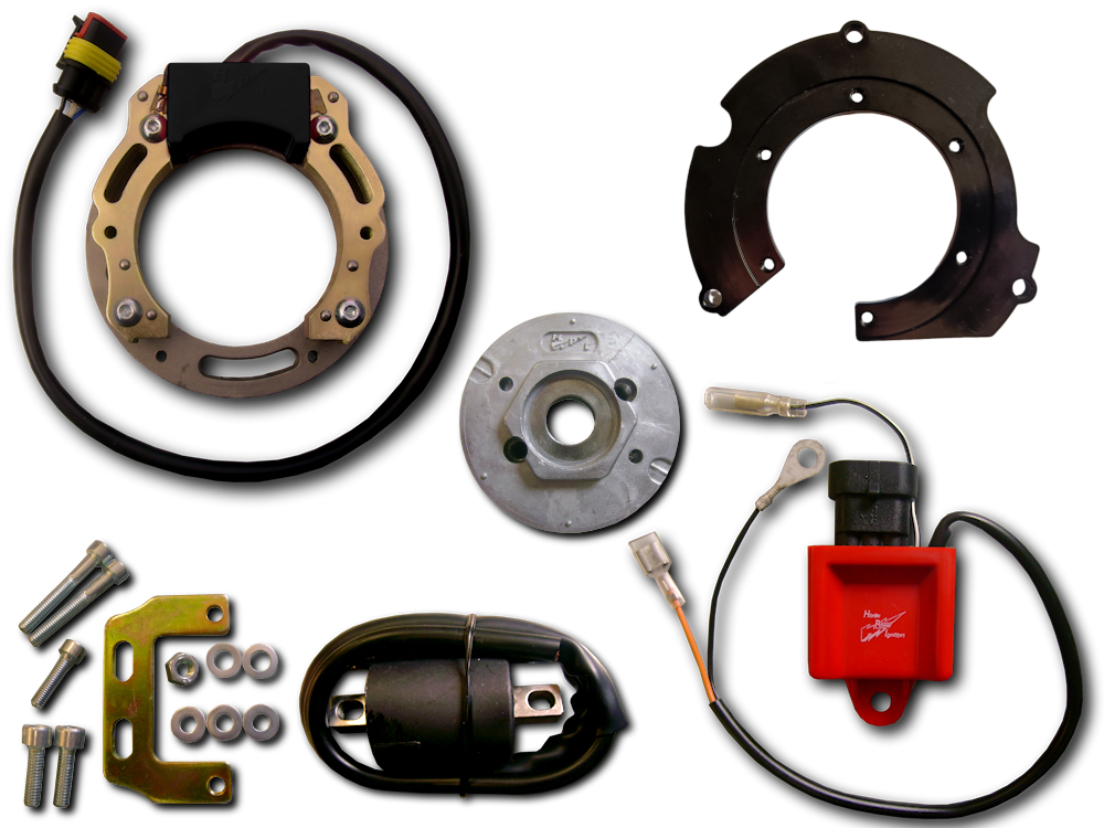 Honda CR250 1978 1979 1980 Full HPI Ignition system 1 curve