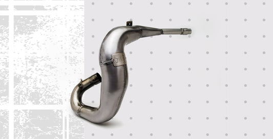 Honda CR250 1978 1979 DG Performance Exhaust Pipe Expansion Chamber