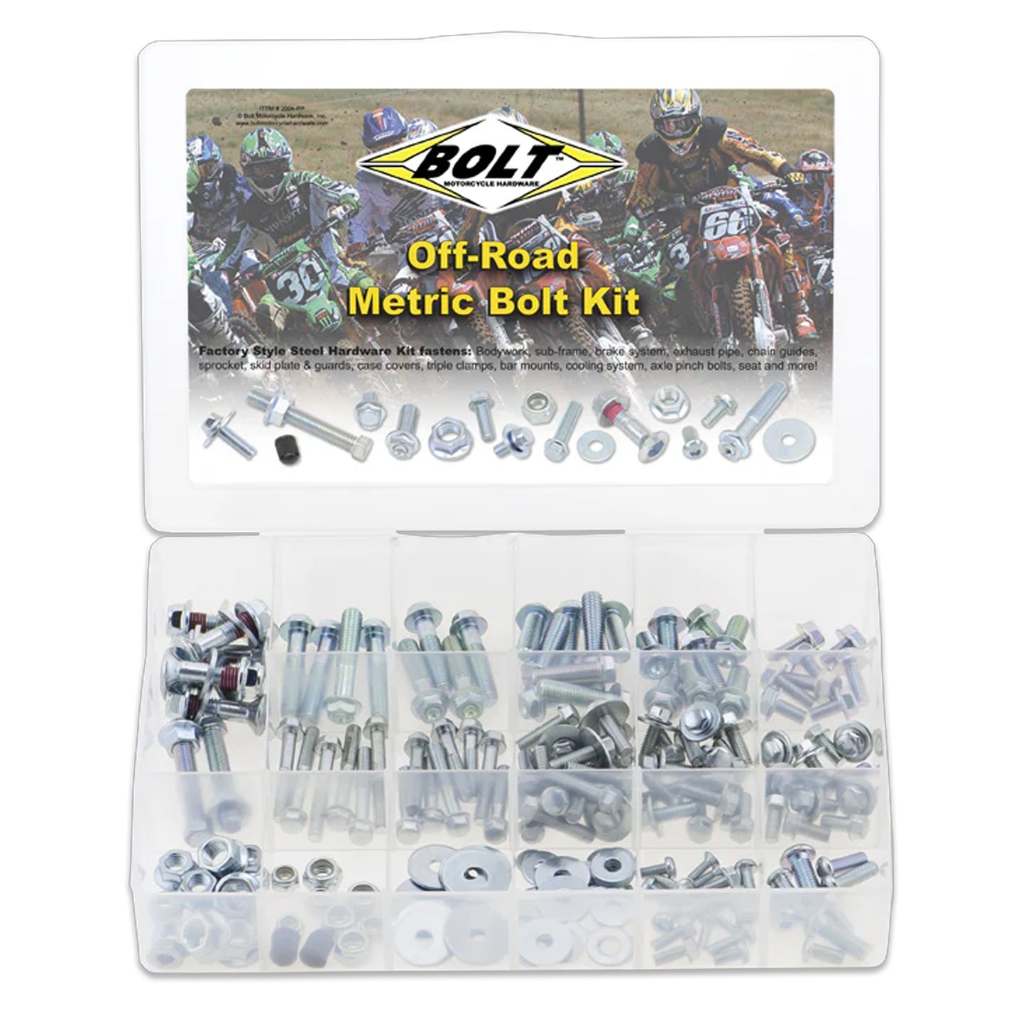 BOLT JAPANESE PRO KIT, MOTORCYCLE HARDWARE 2004-PP, BM2004PP
