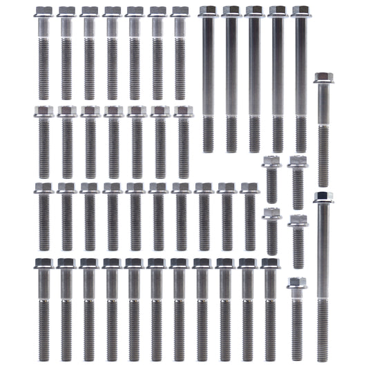 HONDA CRF 250 R TITANIUM ENGINE BOLT KIT, KIT SIZE 48 BOLTS !!! MADE TO ORDER !!!