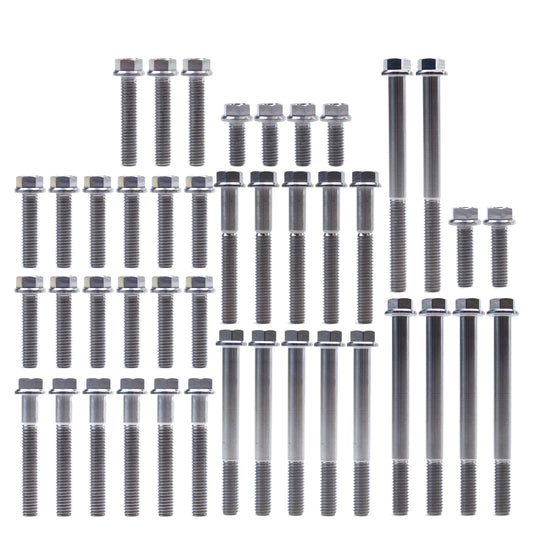 KTM HUQ FE EXC-F TITANIUM ENGINE BOLT KIT, KIT SIZE 43 BOLTS !!! MADE TO ORDER !!!