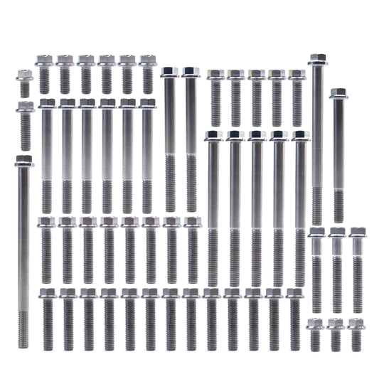 ENGINE BOLT KIT CRF 450 R 09-12, KIT SIZE 56BOLTS !!! MADE TO ORDER !!! TITANIUM BOLT KIT