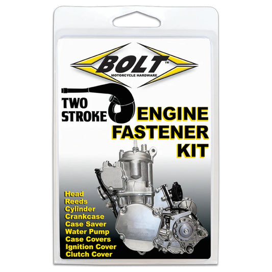 ENGINE BOLT KIT KX 500 87-04, BOLT HARDWARE E-K5-8704