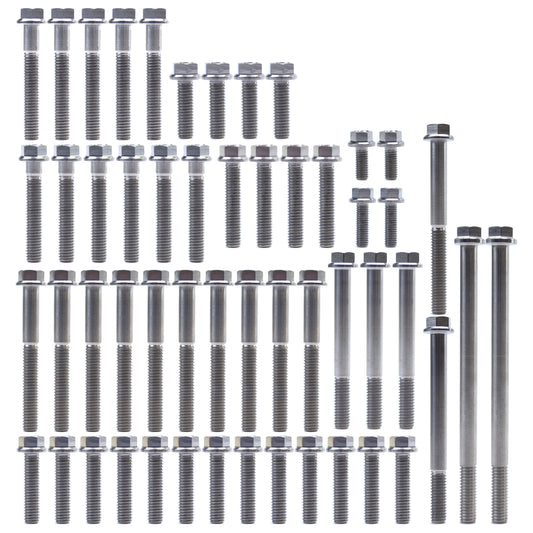ENGINE BOLT KIT KTM 250 F, KIT SIZE 53 BOLTS !!! MADE TO ORDER !!! TITANIUM BOLT KIT