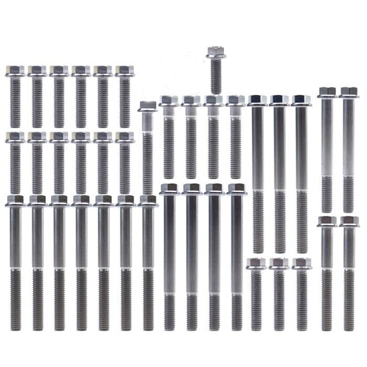 KTM SXF 250 350 FC 250 350 2023 TITANIUM ENGINE BOLT KIT, FIR