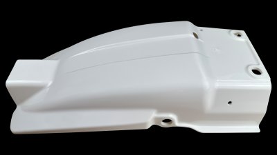 1983-1987 Honda XL 600R XL600R Rear Fender Injection Molded - White