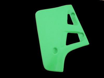 1986 1987 Kawasaki KX 125 Radiator Shroud