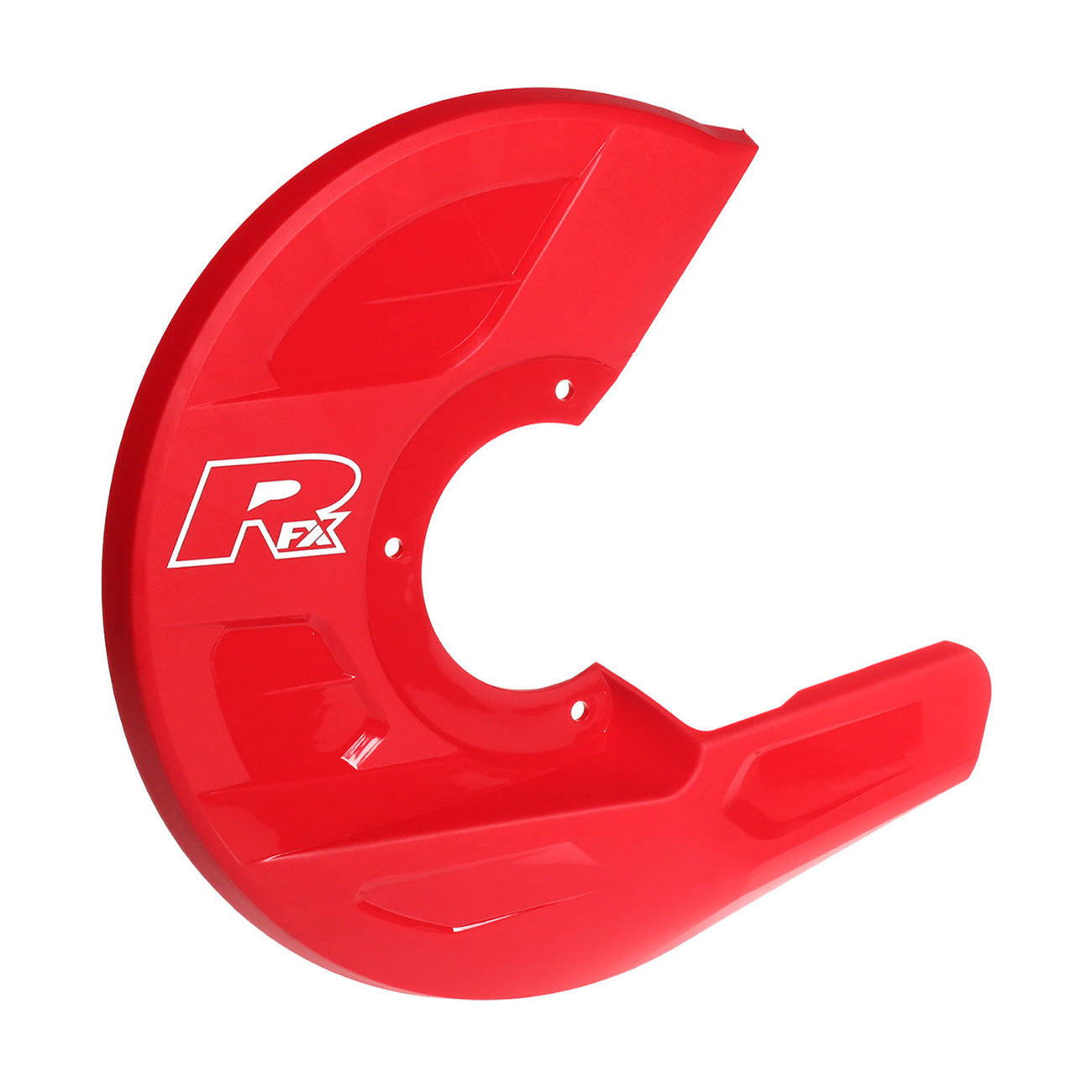 RFX Pro Disc and Caliper Guard (Red) Universal to fit RFX disc guard mounts