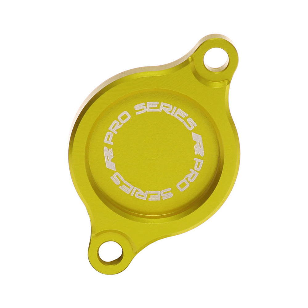 RFX Pro Oil Filter Cover (Yellow) Suzuki RMZ250 07-25 RMZ450 05-25