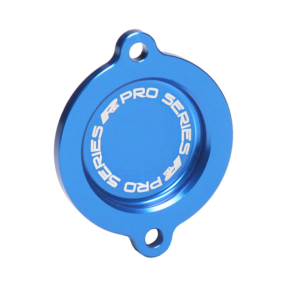 RFX Pro Oil Filter Cover (Blue) Husqvarana FE/FC450 14-15