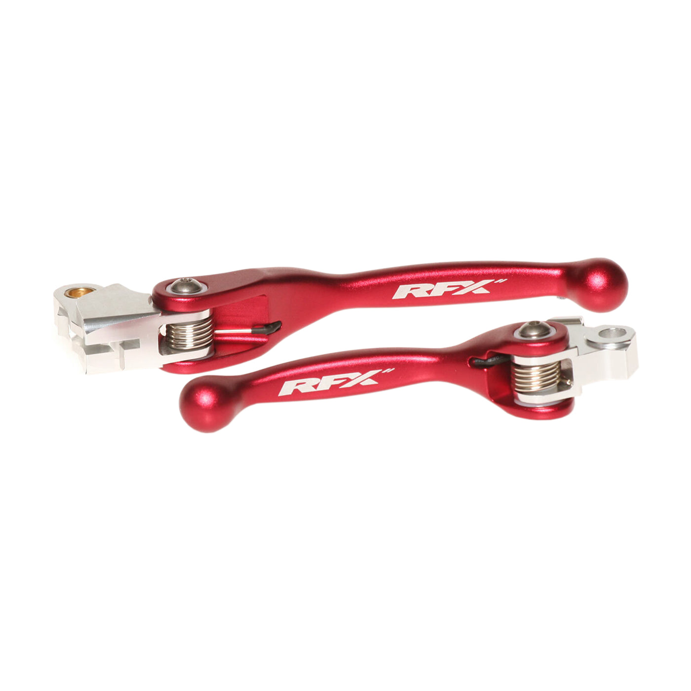 RFX Race Forged Flexible Lever Set (Red) Yamaha YZ125/250 15-24 YZF250/450 09-24