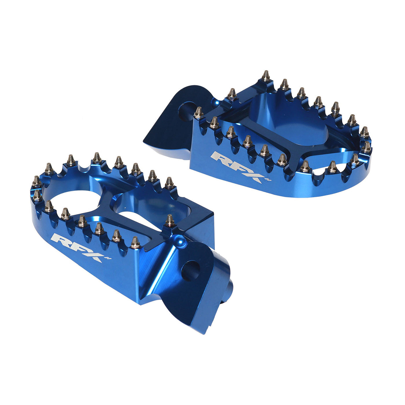 RFX Pro Footrests (Blue) Yamaha YZ65 18-25 YZ85 02-25 YZ125-250 99-25 YZF250 01-23 YZF450 99-22